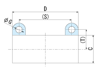 G type ear attached dimension 02